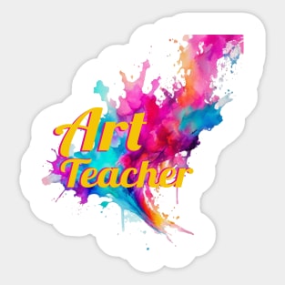 art teacher Sticker